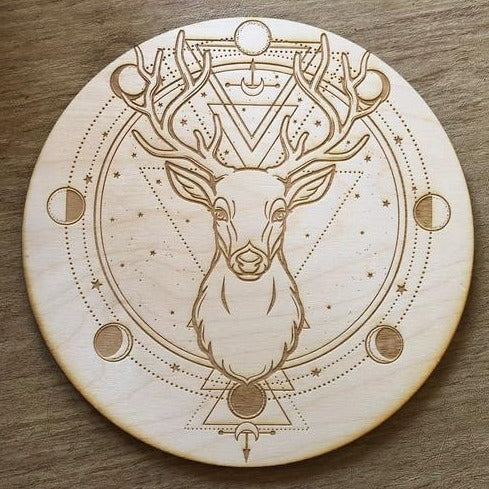 Deer Crystal Grid