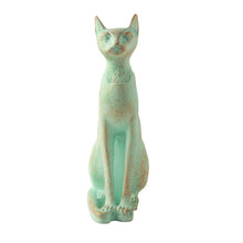Load image into Gallery viewer, Bastet Patina Statue
